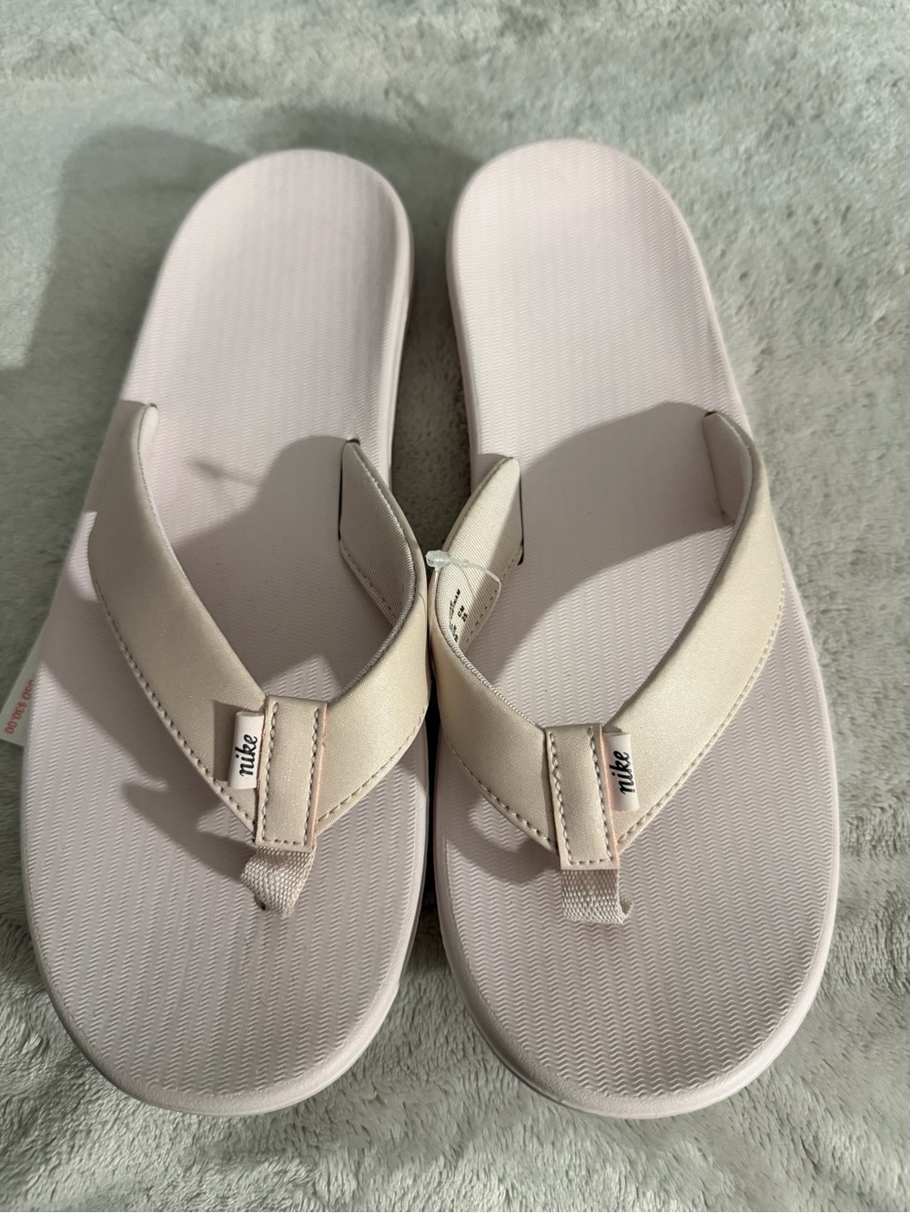 Nike Women's Pale Pink Flip Flop Sandals